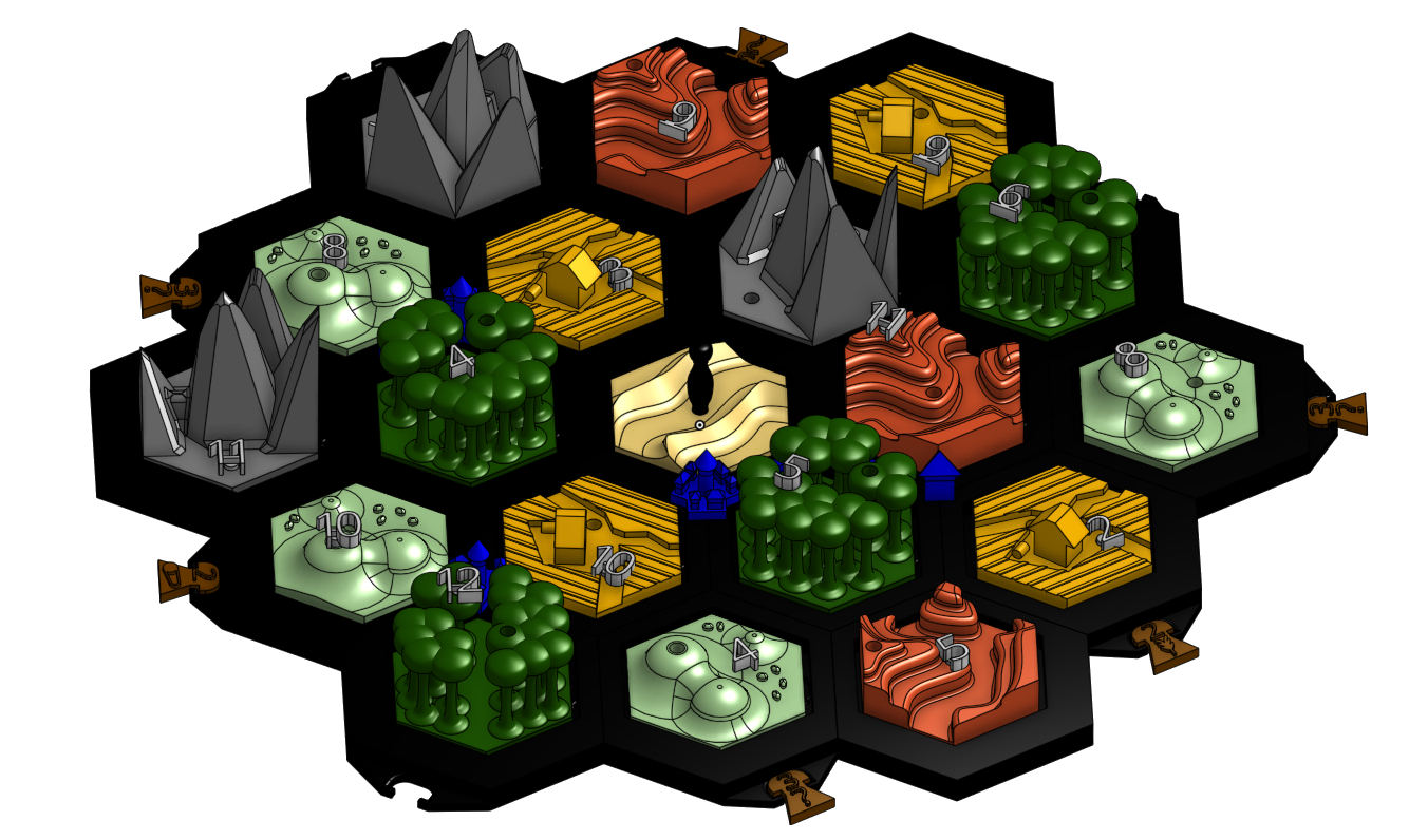 Image of Settlers of Catan CAD