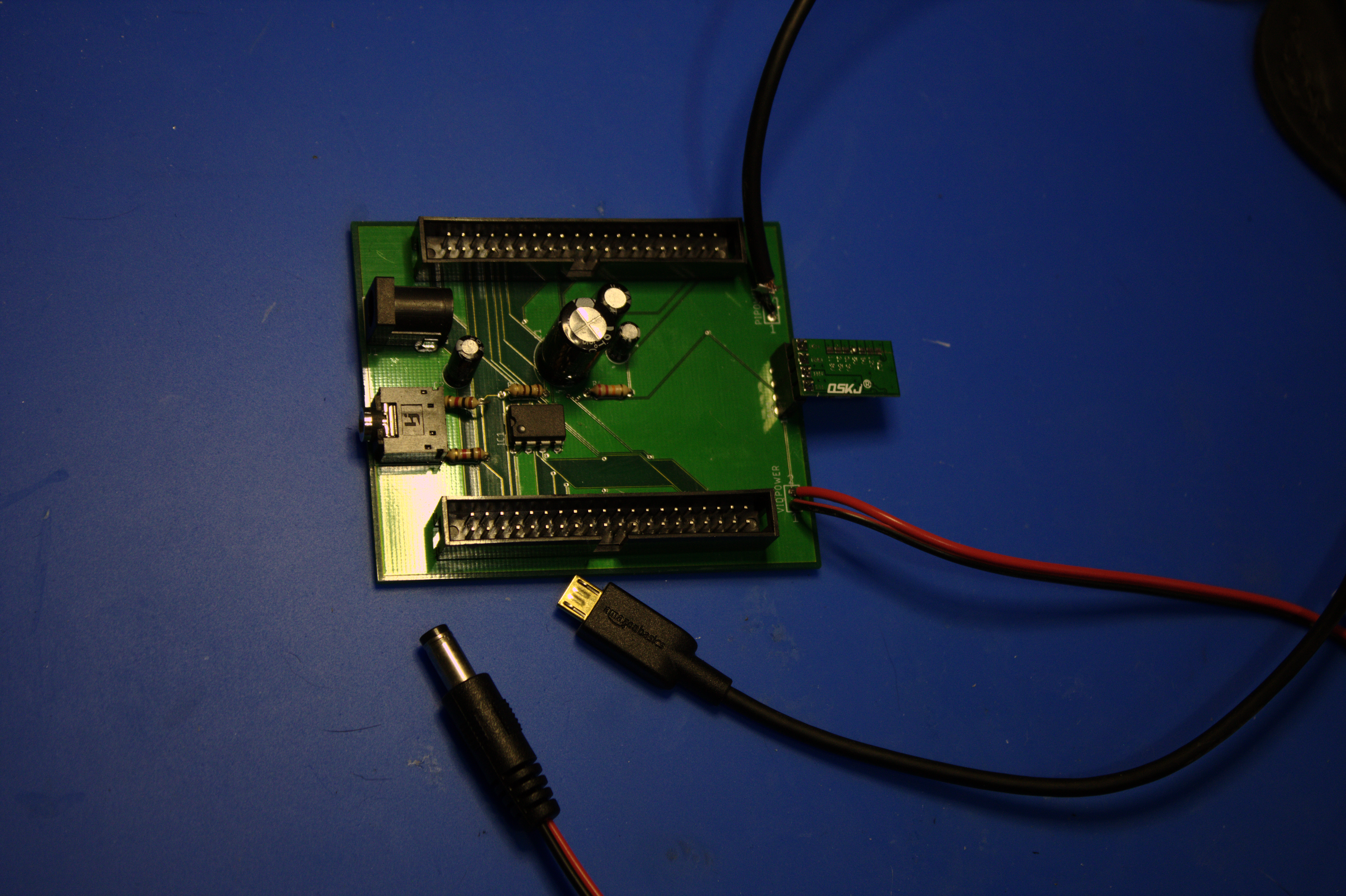 Image of Assembled board